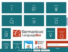 Tablet Screenshot of germanicus.pl